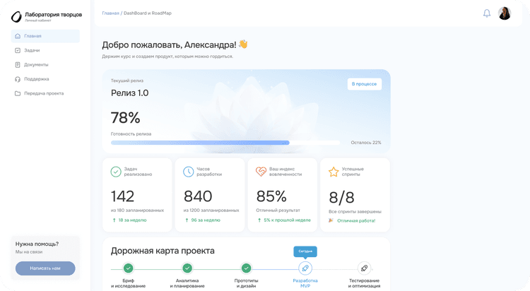 Рабочее пространство специалиста